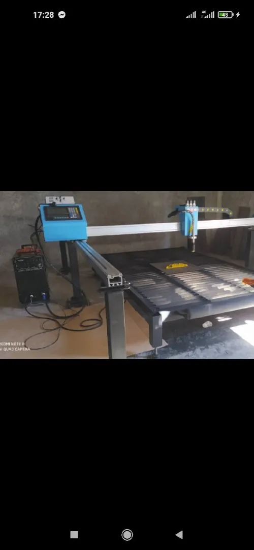 Machine CNC plasma آلة رقمية لقطع الحديد