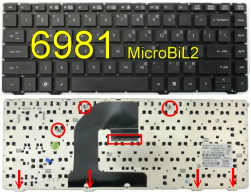 Clavier d'ordinateur Portable LAPTOP