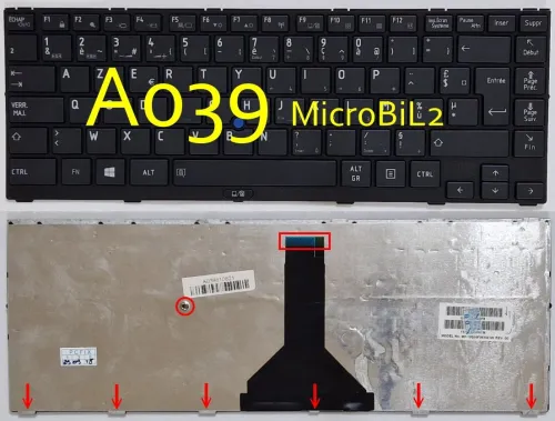 Clavier d'ordinateur Portable LAPTOP