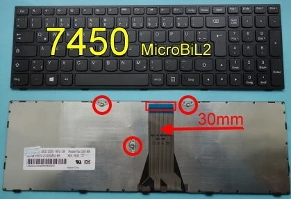 Clavier d'ordinateur Portable LAPTOP