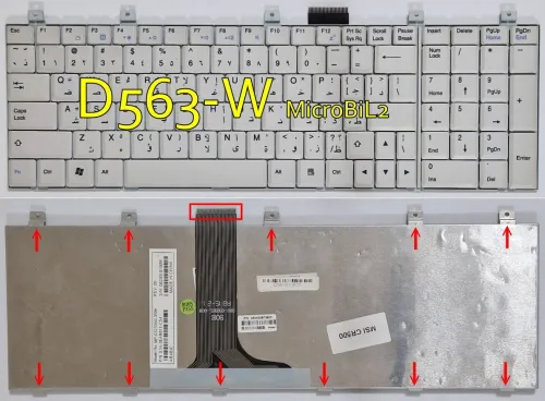 Clavier d'ordinateur Portable LAPTOP