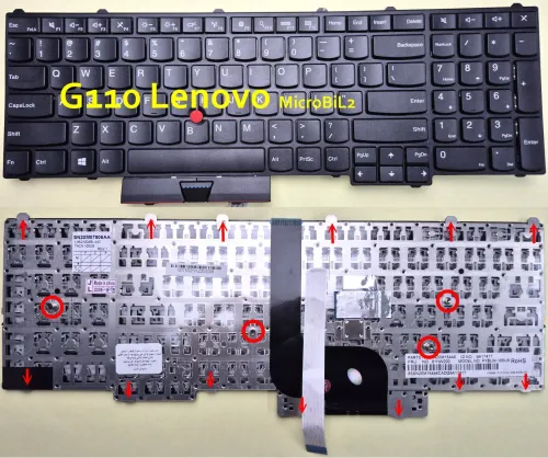 Clavier d'ordinateur Portable LAPTOP