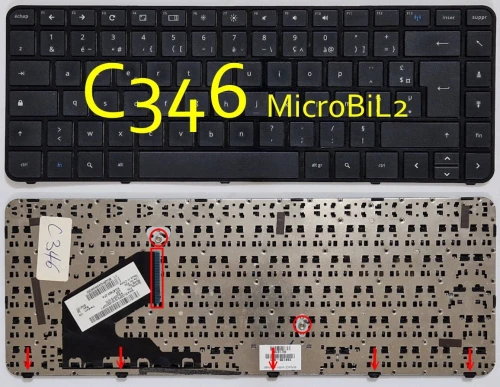 Clavier d'ordinateur Portable LAPTOP