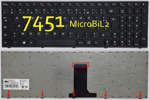 Clavier d'ordinateur Portable LAPTOP