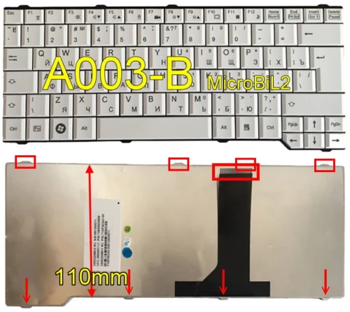 Clavier d'ordinateur Portable LAPTOP