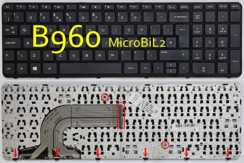Clavier d'ordinateur Portable LAPTOP