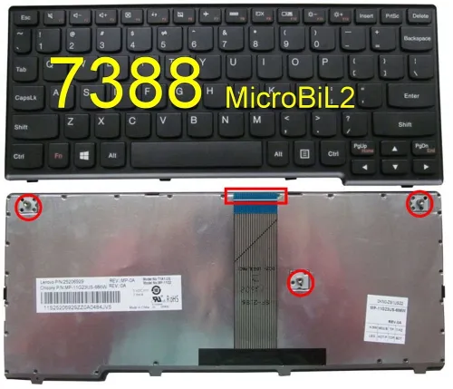 Clavier d'ordinateur Portable LAPTOP