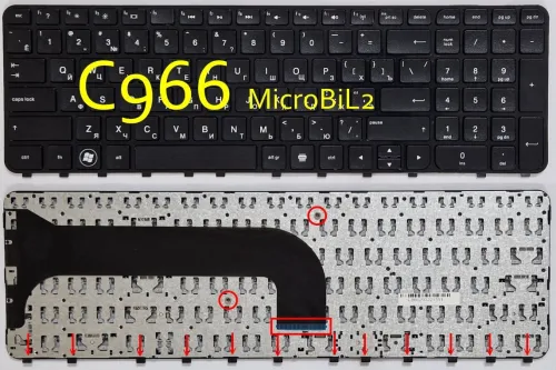 Clavier d'ordinateur Portable LAPTOP