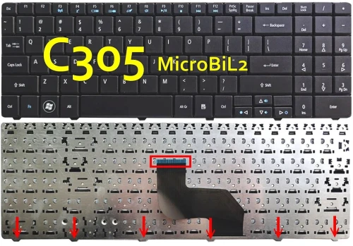 Clavier d'ordinateur Portable LAPTOP