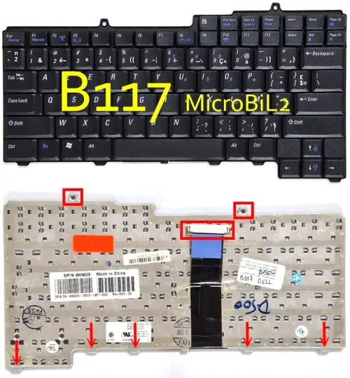 Clavier d'ordinateur Portable LAPTOP