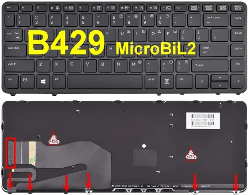 Clavier d'ordinateur Portable LAPTOP