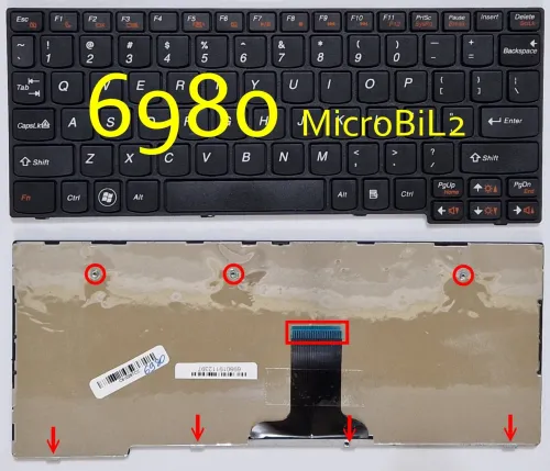 Clavier d'ordinateur Portable LAPTOP