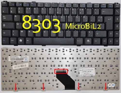 Clavier d'ordinateur Portable LAPTOP