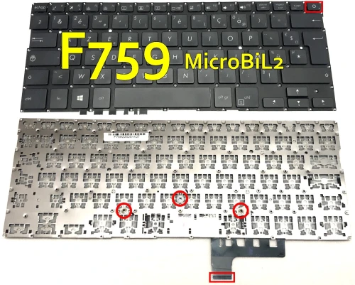 Clavier d'ordinateur Portable LAPTOP