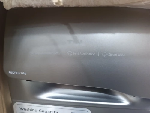 SUPER PROMO MACHINE À LAVER TCL 12KG INVERTER Vapeur STEAM WASH 1400TR/MIN