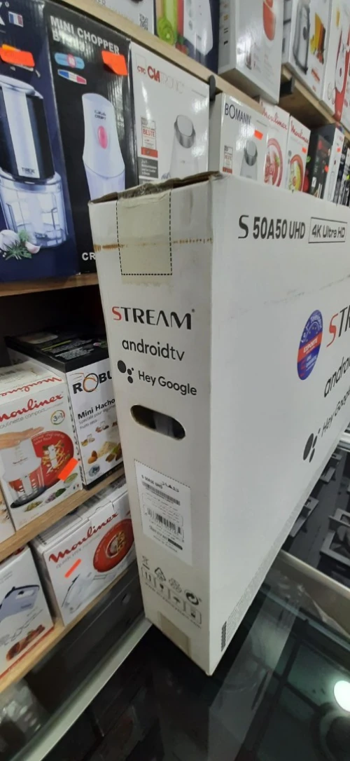 BOOM PROMOTION STREAM 50 Google tv  ANDROID 4K UHD HDR 10