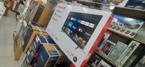 SUPER PROMOTION TV BRANDT 55 H6 SMART 4K UHD GOOGLE TV HEY GOOGLE FRAMLESS
