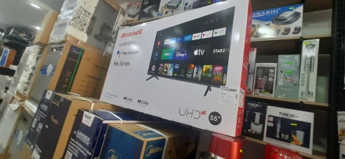 SUPER PROMOTION TV BRANDT 55 H6 SMART 4K UHD GOOGLE TV HEY GOOGLE FRAMLESS