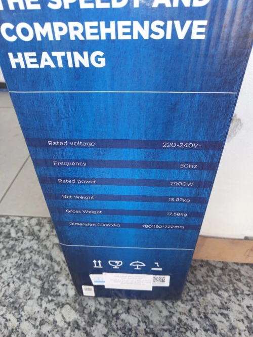 CHAUFFAGE BAIN D'HUILE ÉLECTRIQUE 15 ÉLÉMENTS VENTILÉ THERMOSTAT NOUVEAU MODÈLE