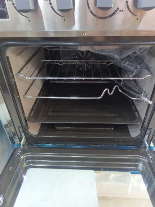 PROMO CUISINIÈRE 4  FEUX FONTE CONDOR INOX AVEC AFFICHEUR VENTILÉ CATALYSEUR