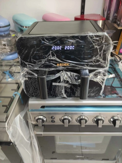  Friteuse Air fryer 9L MEDEK deux compartiment  
