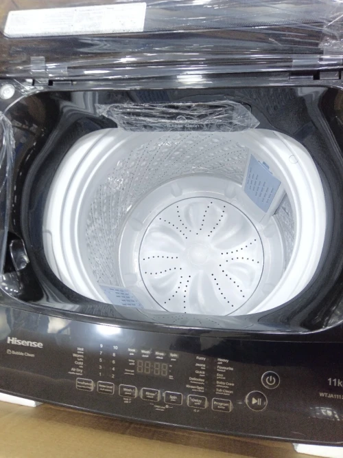 promo machine a laver Hisense top 11kg titanium grise