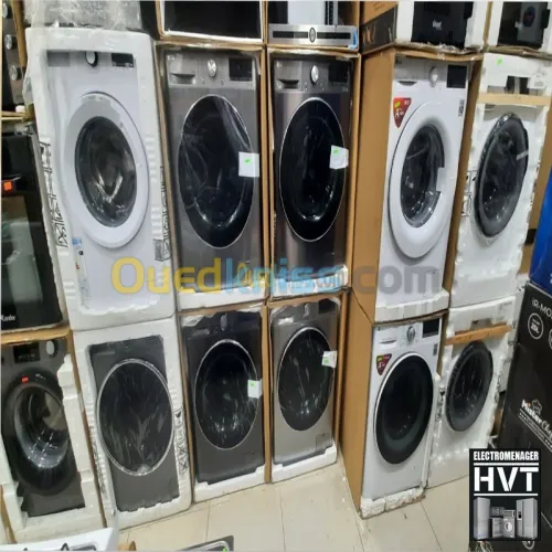 PROMOTION MACHINE A LAVER LG 10.5KG /12kg TOUT LES MODELES HUBLOT