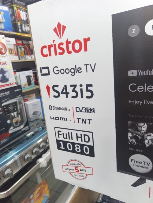 SUPER PROMO TV CRISTOR 43 Google tv 5 ans de Garantie