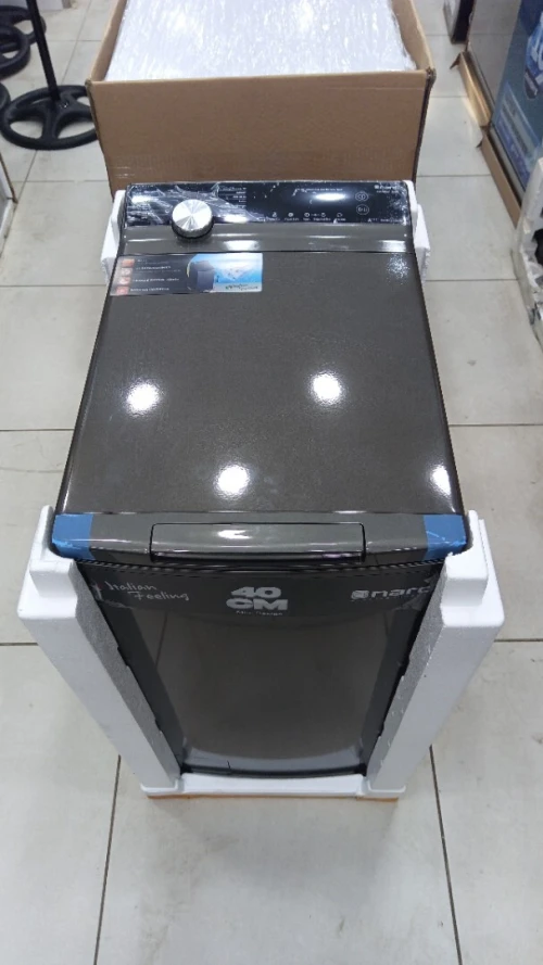 promo machine a laver nardi titanium gris inverter top 8kg 1300tr/min européenne 