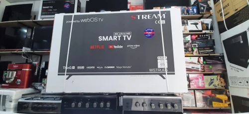 BOOM PROMOTION TV STREAM 65 SMART WEBOS 4K UHD COMMNDE MAGIC VOCALE FRAMLESS