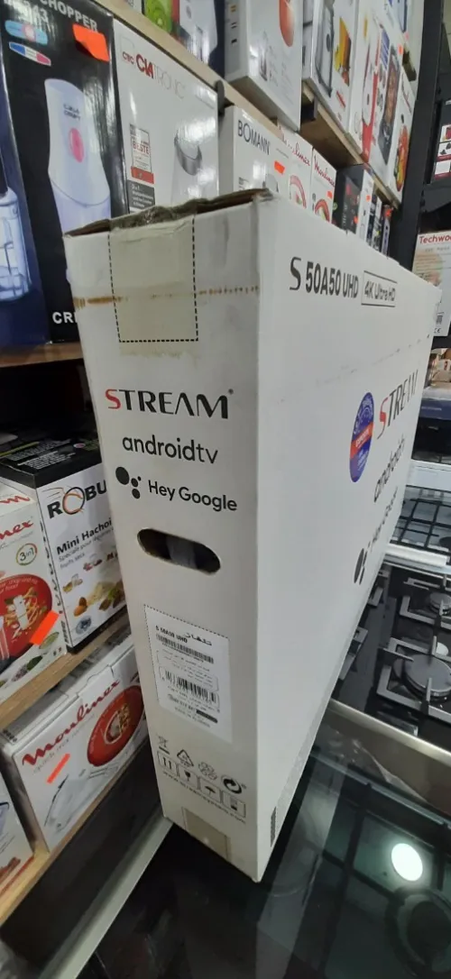BOOM PROMOTION STREAM 50 Google tv  ANDROID 4K UHD HDR 10