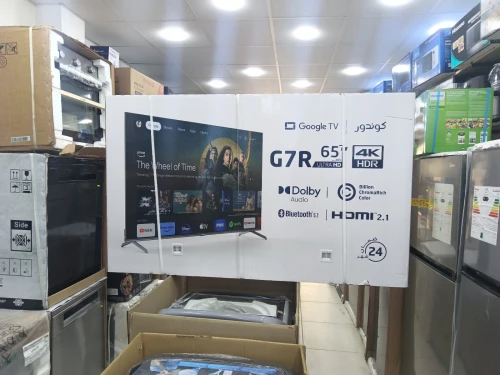 NOUVEAU TV CONDOR SUPER PROMO 65 G7R GOOGLE TV TECHNOLOGIE CHROMARICH 1 BILLION DE COULEUR 10 BITS