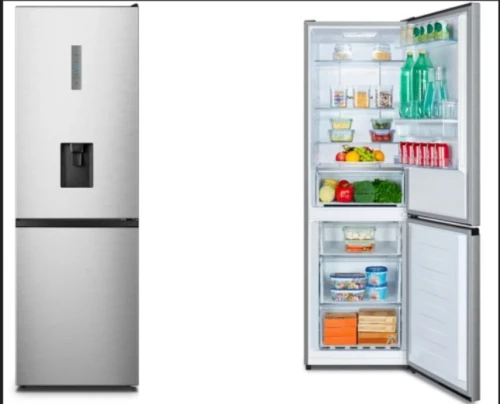 Super Promo Réfrigérateur Hisense combiné RB1N3000NMC inverter Dis-Eau+Écran LCD inox