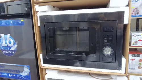 Promo micro onde encastrable midea / condor / noir inox 25L 28L