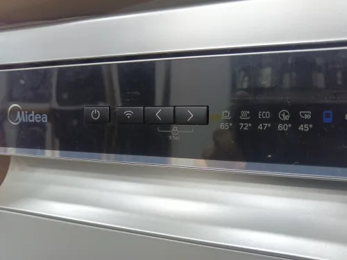 PROMO LAVE VAISSELLE MIDEA 14 COUVERT SMART INVERTER INOX TACTILE SÉCHANTE