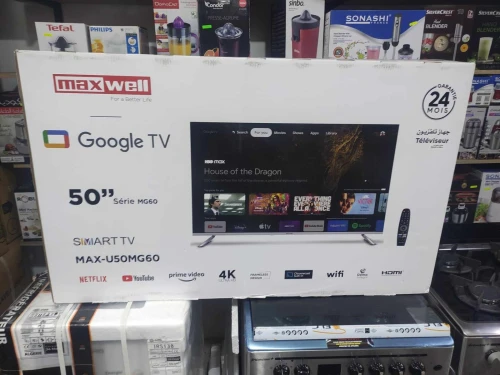 PROMOTION TV MAXWELL 50 GOOGLE TV ANDROID 11 4K UHD U50MG60