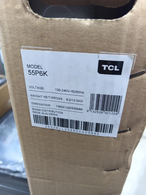 SUPER PROMO TCL 55 P6K GOOGLE TV 4K