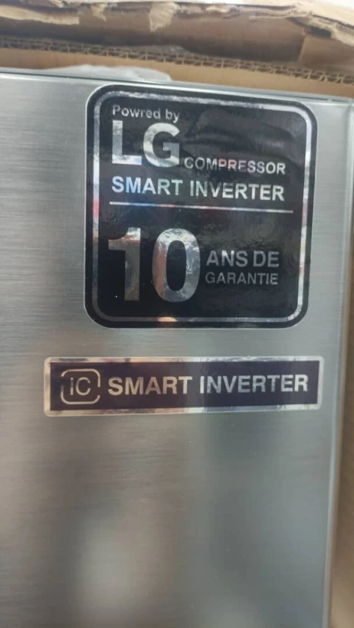 PROMO MAXWELL 580 SILVER-INOX INVERTER 10 AND DE GARANTIE COMPRESSEUR LG