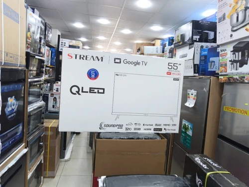 Super Promo TV stream 55 Qled 120HZ SoundPro Google TV Android 14