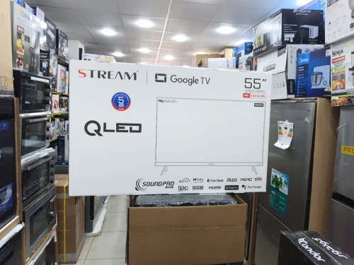 Super Promo TV stream 55 Qled 120HZ SoundPro Google TV Android 14