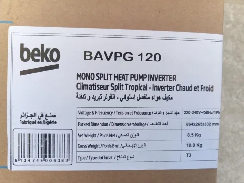 Super promo climatiseur Beko 12000 Btu tropical inverter
