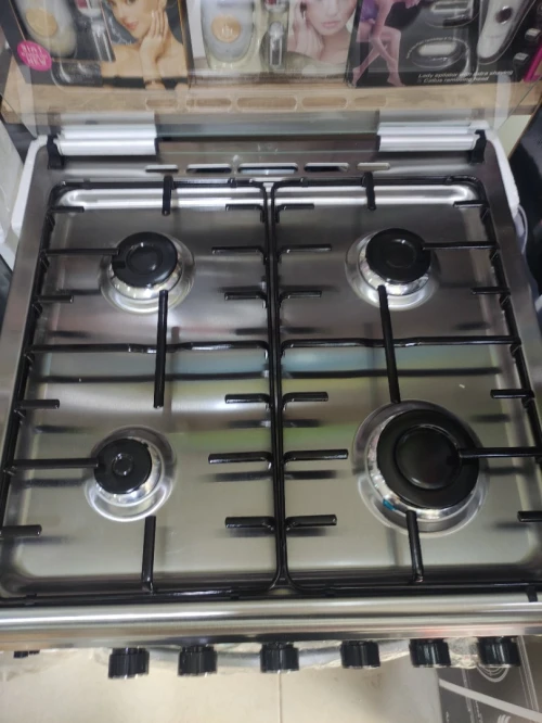 promo cuisinière cristor  4feux inox ventilé