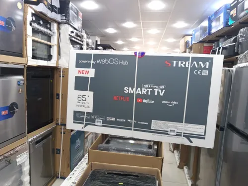 TV STREAM 65 WEBOS 2025 SYSTÈME LG 4K + 1 ANS IPTV GRATUIT
