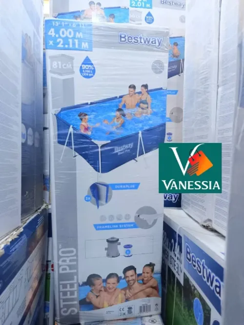 Piscine4m*2.11m مع محرك