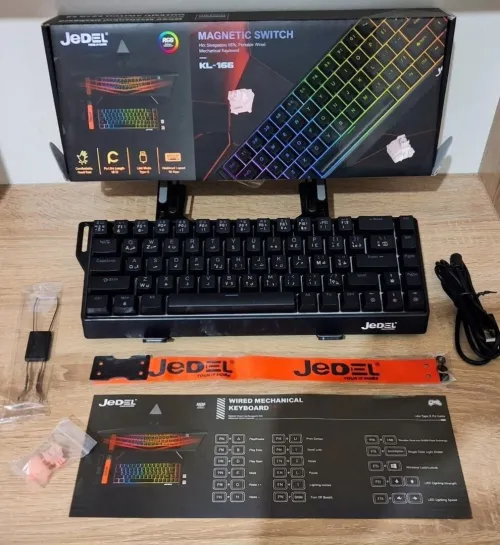 Clavier Magnétique JEDAL KL-166 : Design top