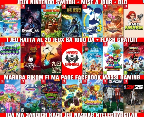 INSTALLATION JEUX NINTENDO SWITCH FLASHÉE / PUCÉE (+ FLASH GRATUIT + DLC) **