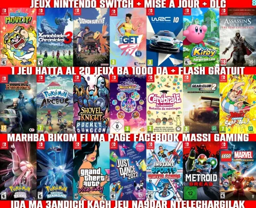 INSTALLATION JEUX NINTENDO SWITCH FLASHÉE / PUCÉE (+ FLASH GRATUIT + DLC + MISE A JOUR)