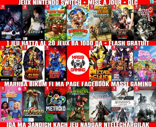 INSTALLATION JEUX NINTENDO SWITCH FLASHÉE / PUCÉE (+ FLASH GRATUIT + DLC + MISE A JOUR)