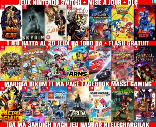 INSTALLATION JEUX NINTENDO SWITCH FLASHÉE / PUCÉE (+ FLASH GRATUIT + DLC) **