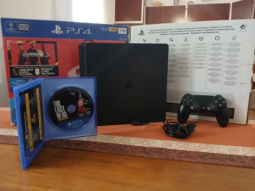 PS4 Slim 1 To Occasion + Manette +CD The Last Of US Alger